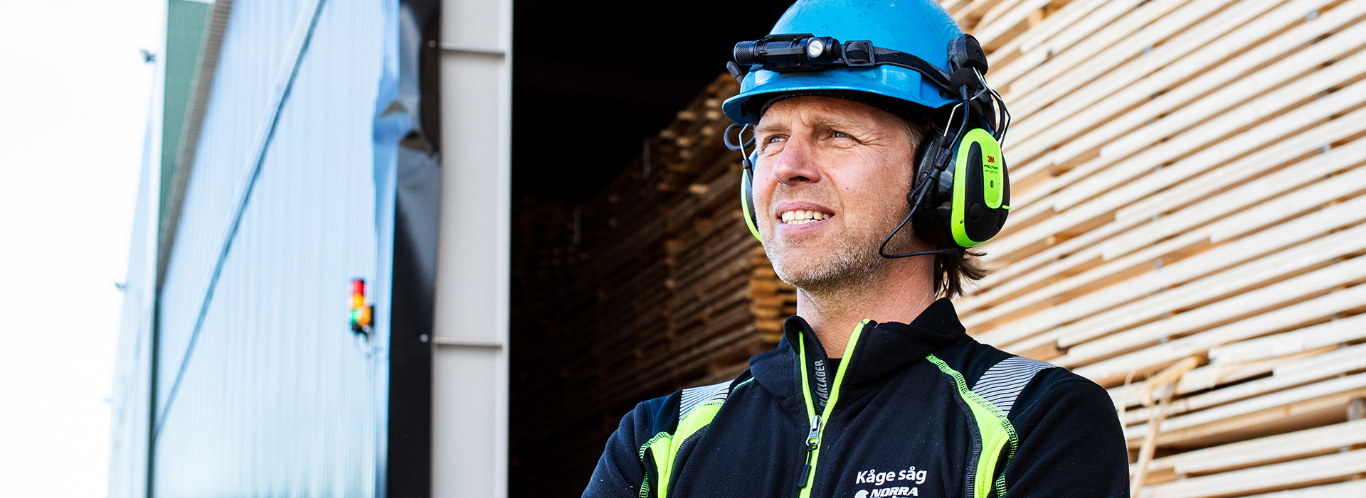 Portrait of Urban Holm from Norra Timber.